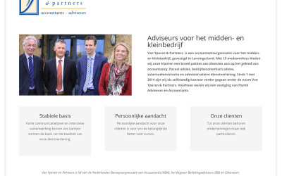 Website Van Yperen & Partners