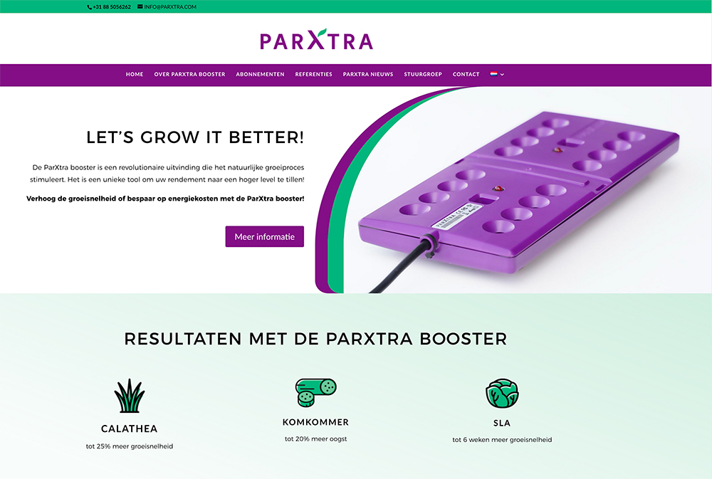 ParXtra – website