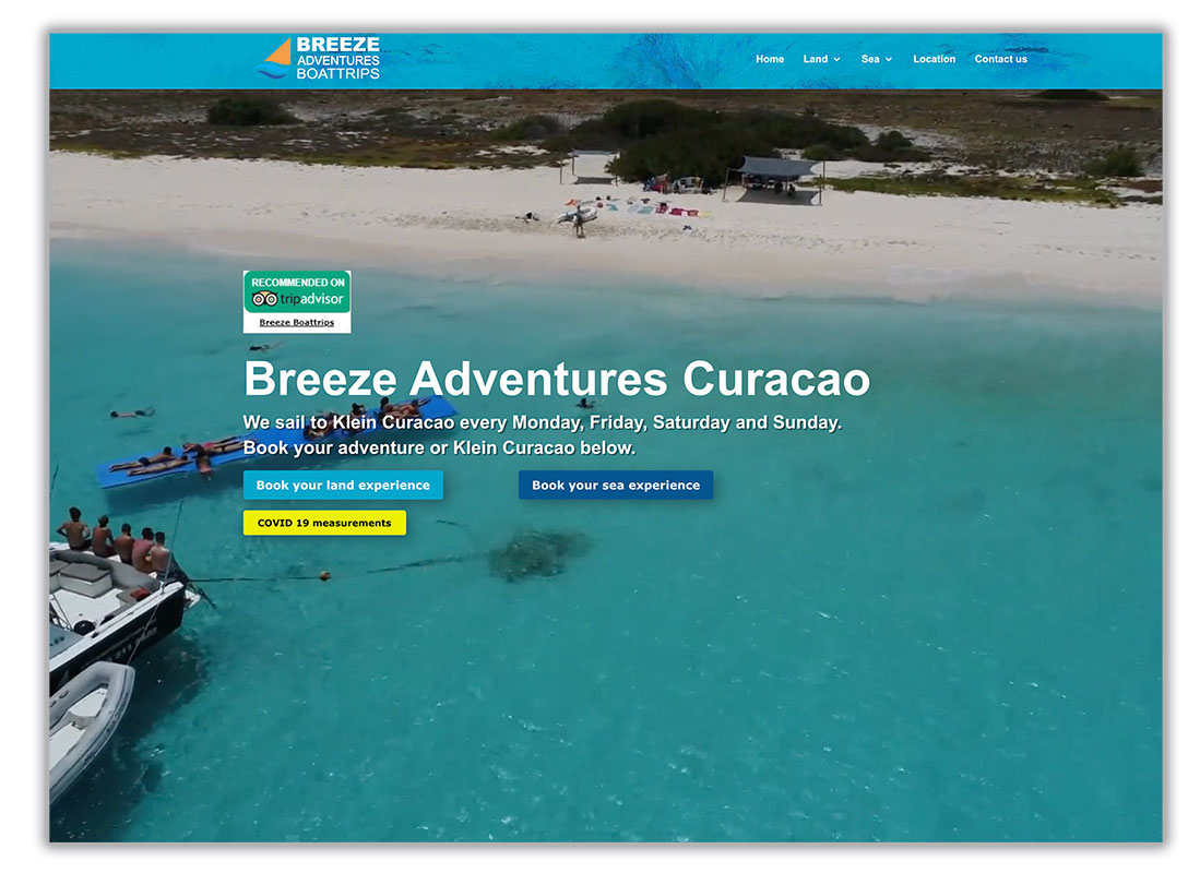 Website Breeze Curacao