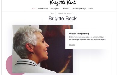 Vernieuwde website BrigitteBeck.nl