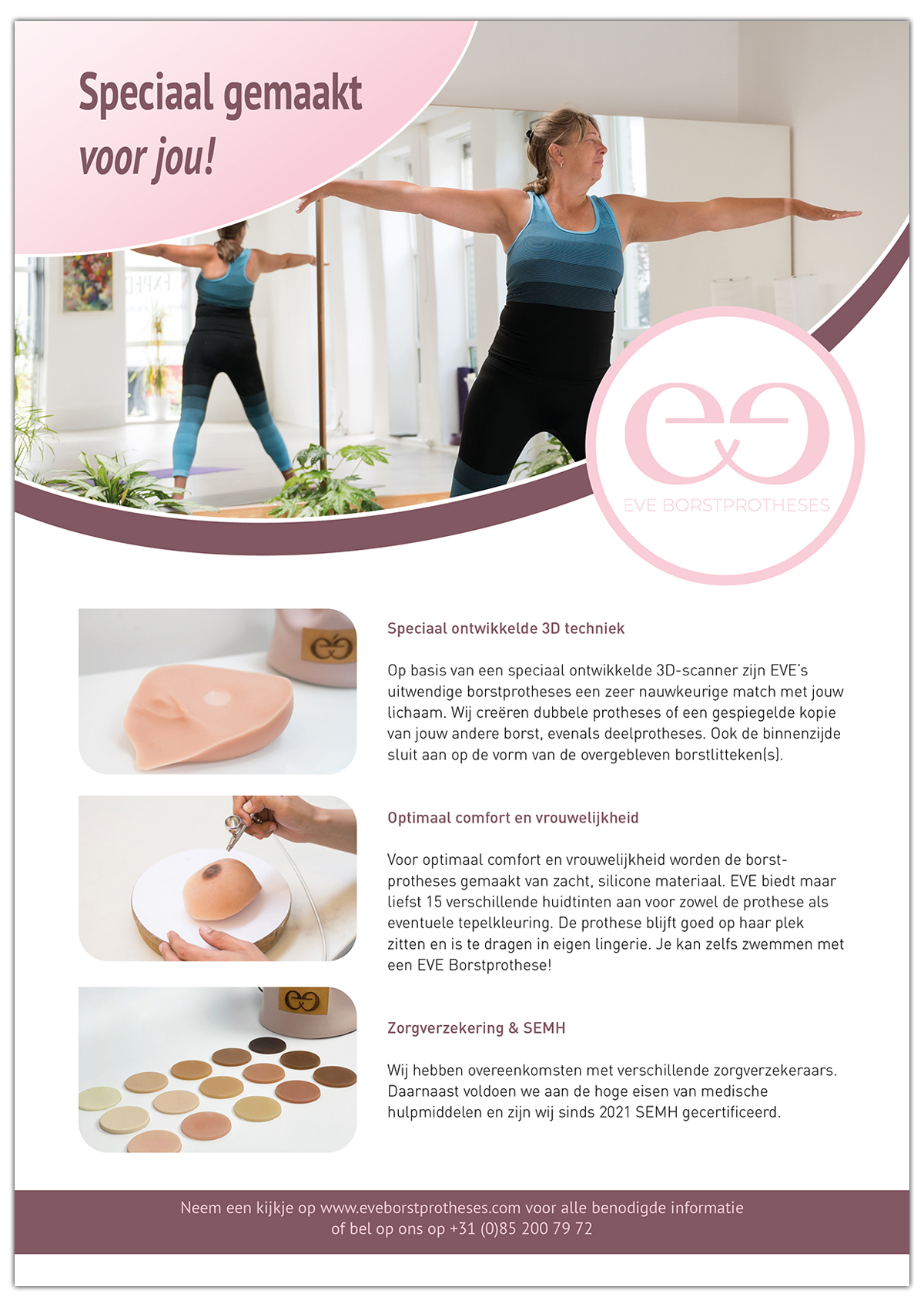 Advertentie voor magazine