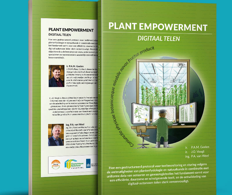 Vormgeving en layout boek Plant Empowerment – Digitaal Telen