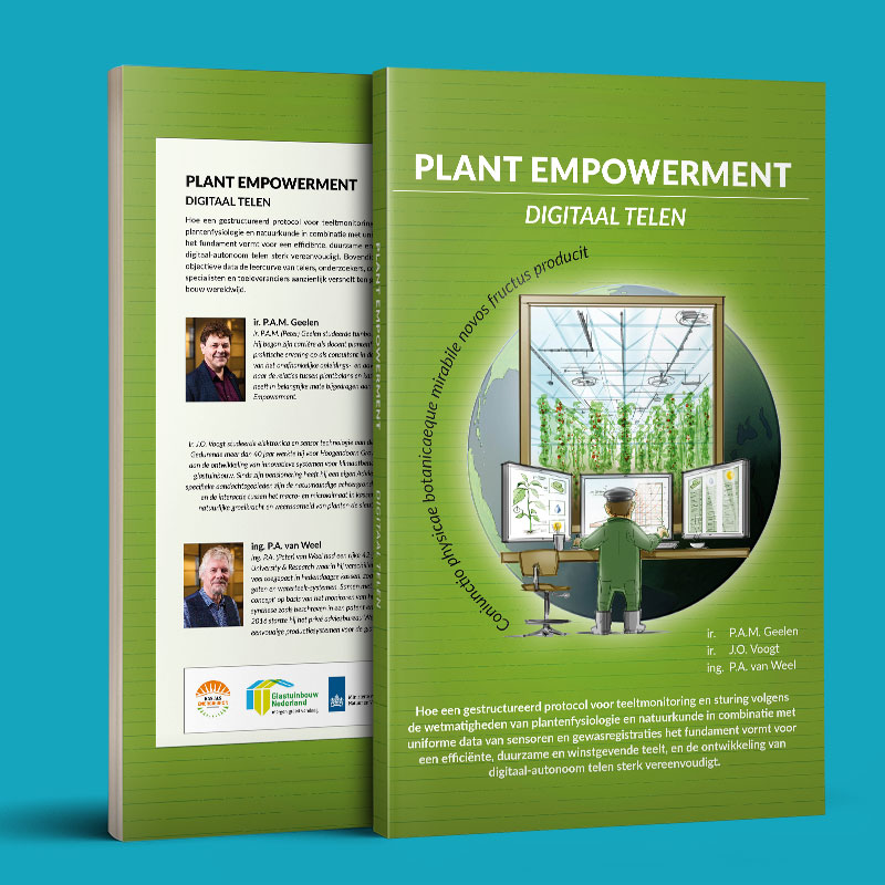 Vormgeving en layout boek Plant Empowerment – Digitaal Telen